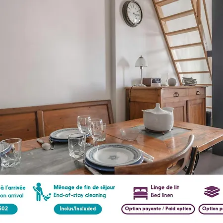 Ferienhaus Maison De Bourg Pour 4 A 500m De La *