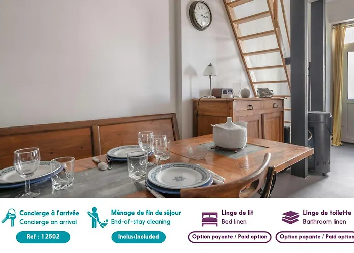 Hébergement de vacances Maison De Bourg Pour 4 à 500m De La *